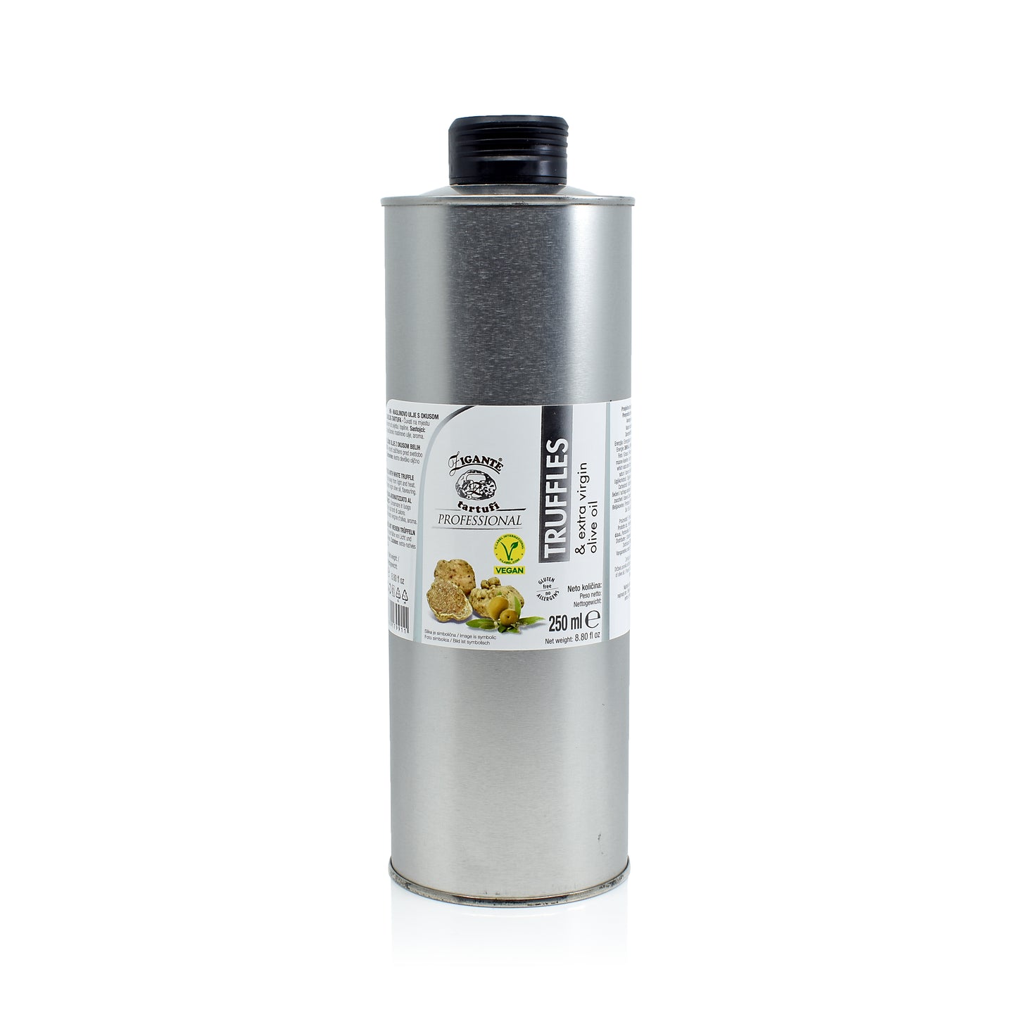 Oljčno olje z okusom belih tartufov pločevinka (6x250ml)